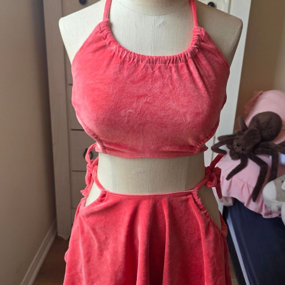 Current-mood Women's Red and Orange Dress
